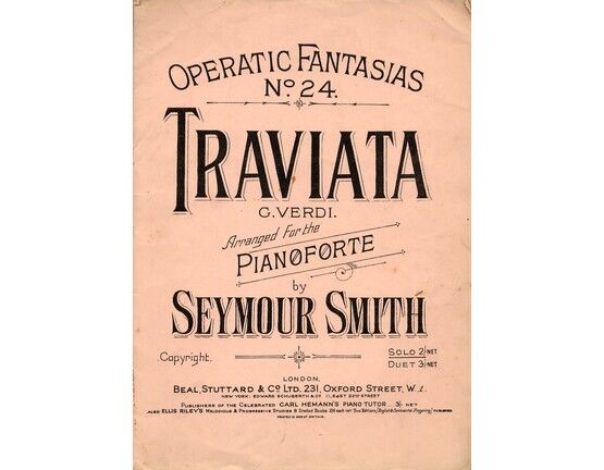 8201 | La Traviata -  Fantaisie Brillante for piano
