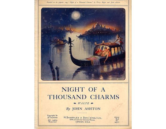 8202 | Night of A Thousand Charms - Waltz for Piano