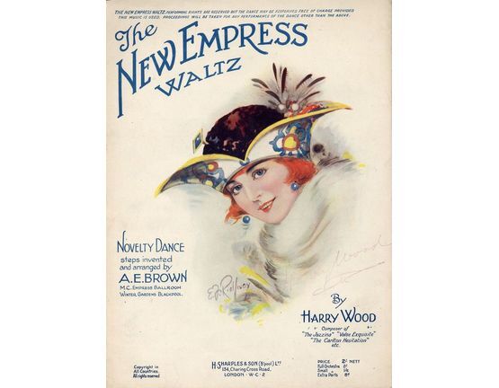 8202 | The New Empress Waltz - Novelty Dance - For Piano Solo - With instructions for the steps