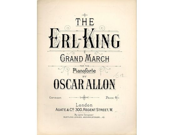 8207 | The Erl-King - Grand march for the Pianoforte