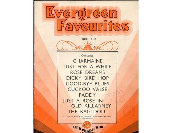 8213 | Evergreen Favourites -  Book 1