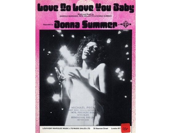 8220 | Love To Love You Baby - Featuring Donna Summer