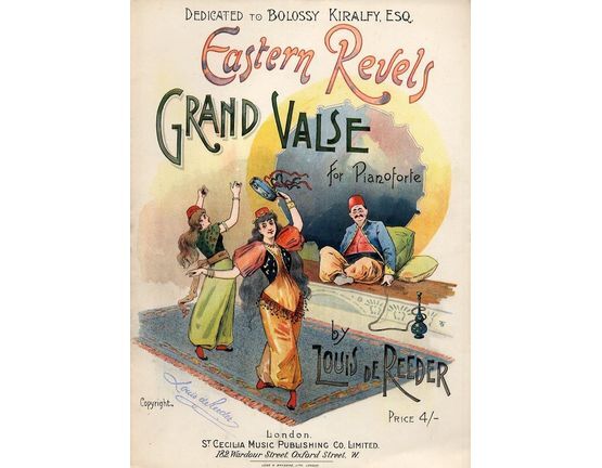 8223 | Eastern Revels - Grand Valse for Pianoforte - Dedicated to Bolossy Kiralfy Esq.