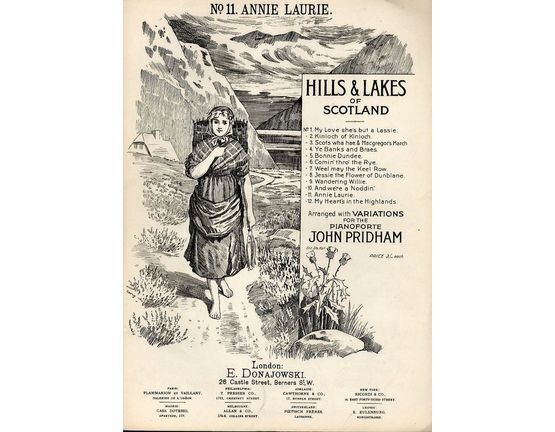 8237 | Annie Laurie - No. 11 from Hills and Lakes of Scotland Series