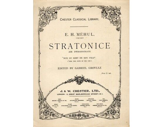 8241 | Stratonice  (Air D'Erasistrate) - For the Fate of His Son