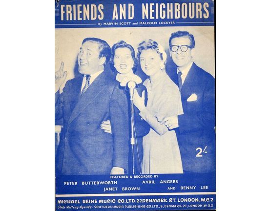 8244 | Friends and Neighbours -  featuring Peter Butterworth, Janet Brown, Avril Angers and Benny Lee