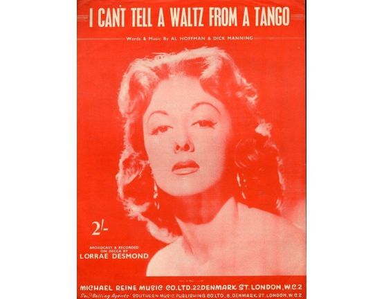 8244 | I Can't Tell a Waltz from a Tango -  Featuring Lorrae Desmond