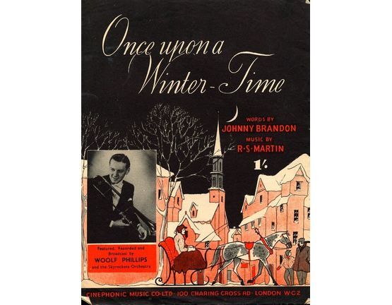 8246 | Copy of Once upon a Winter Time - As performed by Geraldo, Ray Ellington, Woolf Phillips, Peggy Reid