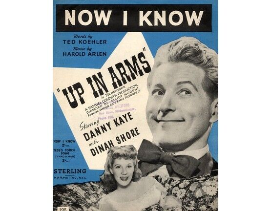 8249 | Now I Know - As performed by Danny Kay in "Up in Arms"