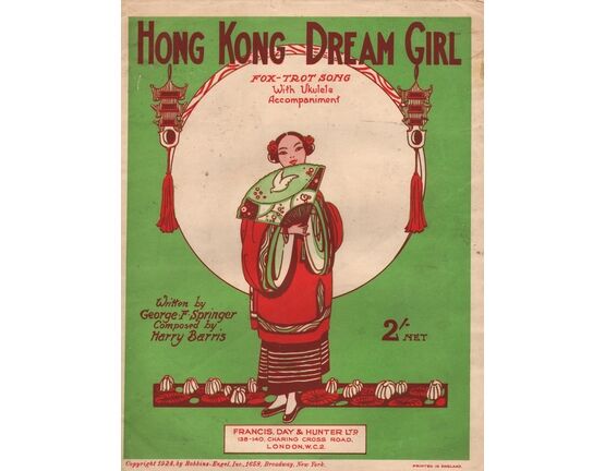 8284 | Hong Kong Dream Girl - Foxtrot Song with Ukulele accompaniment