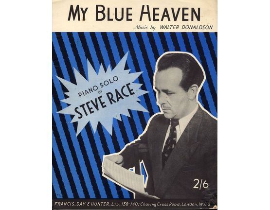 8284 | My Blue Heaven - Piano Solo played by Steve Race