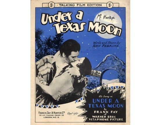 8284 | Under a Texas Moon - From the Film "Under a Texas Moon" - Featuring Frank Fay and Raquel Torres