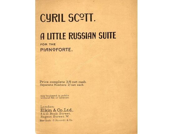 8291 | A Little Russian Suite - For the Pianoforte