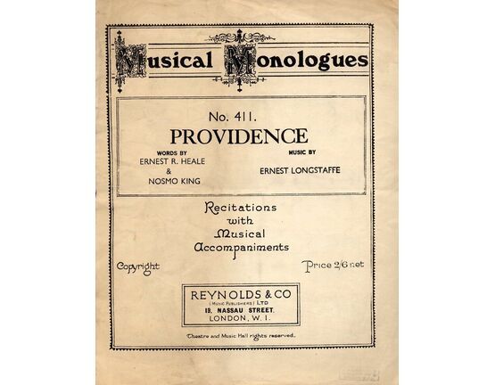 8305 | Providence - Musical Monologue - No. 411