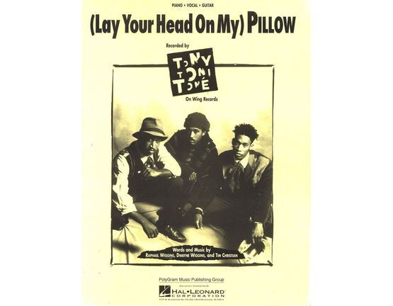 8483 | (Lay Your Head on my) Pillow - Featuring Tony Toni Tone - Piano - Vocal - Guitar