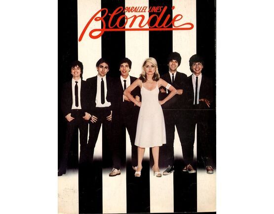 8489 | Blondie - Parallel Lines - for Guitar Piano and Voice - with Photographs