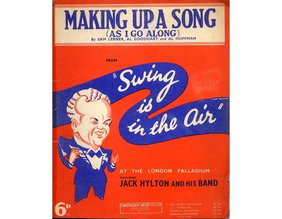 8546 | Making Up a Song (As I go along)  from Swing is in the Air