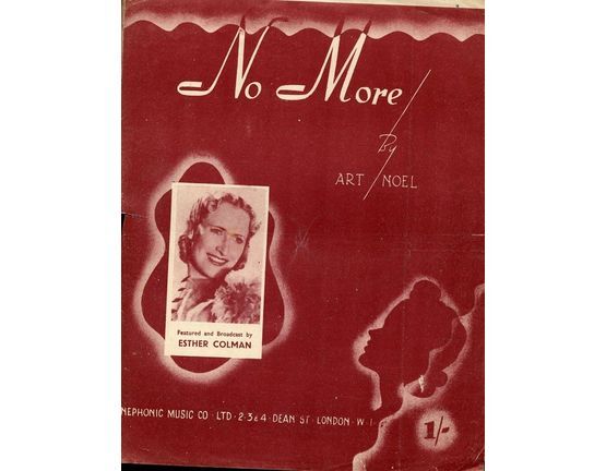 8546 | No More - Song - Featuring Esther Colman