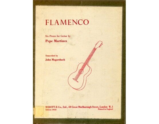 8549 | Flamenco, Six Pieces for Guitar