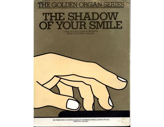 8614 | The Shadow of Your Smile,  Theme from "The Sandpiper"  - Arranged for Organ