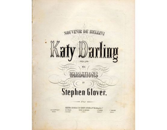 8639 | Katy Darling (Vaga Luna che in Argenti) - Souvenir de Bellini with Variations