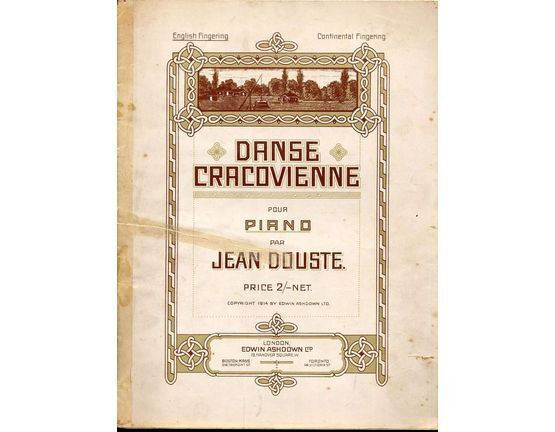 8646 | Danse Cracovienne - For Piano - English Fingering