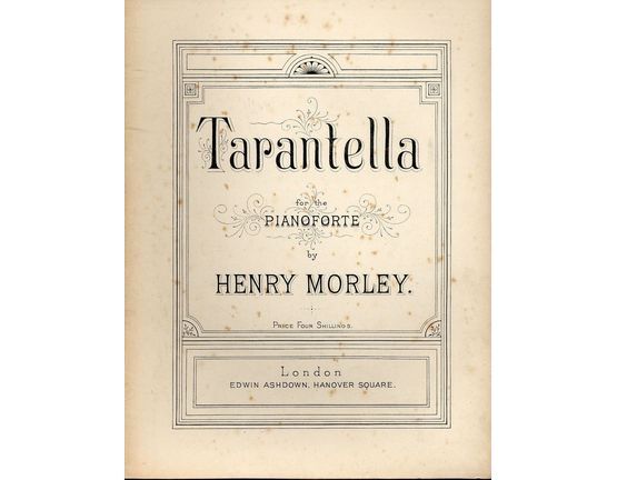 8646 | Tarantella - For the Pianoforte