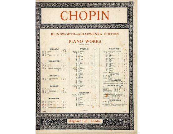 8654 | Scherzo - Op. 39 - in C Sharp minor
