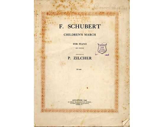 8654 | Schubert - Children's March - Piano Trio