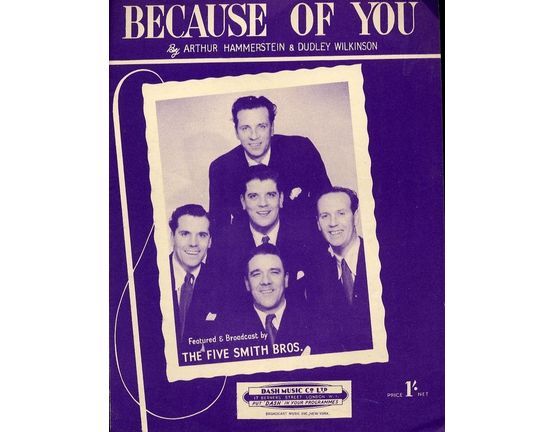8685 | Because of You -  Featuring  The Five Smith Bros.