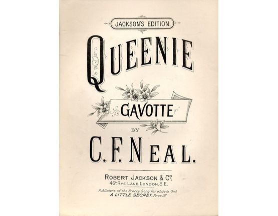 8688 | Queenie - Gavotte for Piano solo