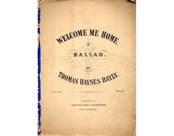 8689 | Welcome me home - Ballad