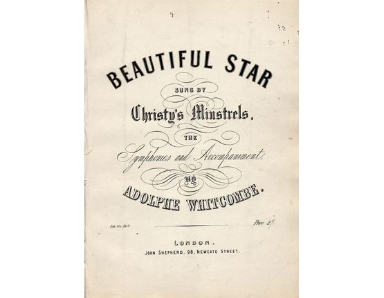 8852 | Beautiful Star - Sung by Christy's Minstrels