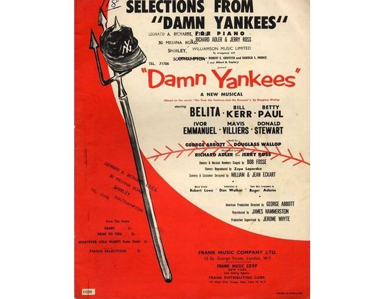 8875 | Damn Yankees - Piano Selection from the Musical