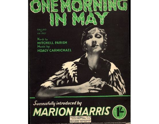 8883 | One Morning in May - Ballad or Fox Trot - featuring Marion Harris