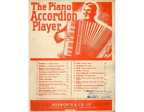 8886 | In A Persian Market - Intermezzo Scene - The Piano Accordion Player Series No. 1