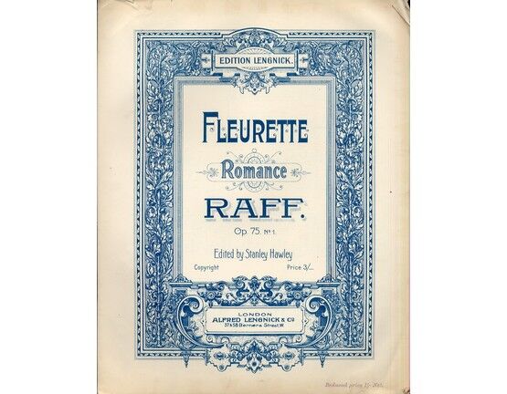 8896 | Fleurette (Romance) - for Piano - Op. 75 - No. 1