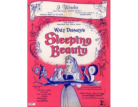 8928 | I Wonder - (From Walt Disney's "Sleeping Beauty")