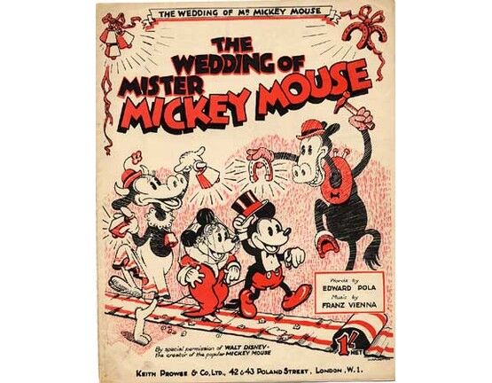 8929 | The Wedding of Mister Mickey Mouse - Song