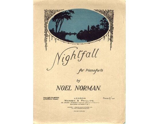 8931 | Nightfall - For Pianoforte