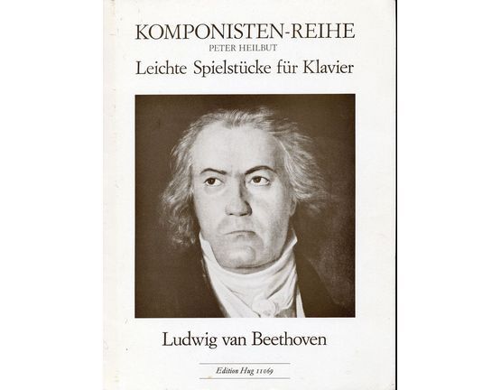 8932 | Komponisten-Reihe - Peter Heilbut - Leichte Spielstucke fur Klavier - Ludwig van Beethoven - Edition Hug II069