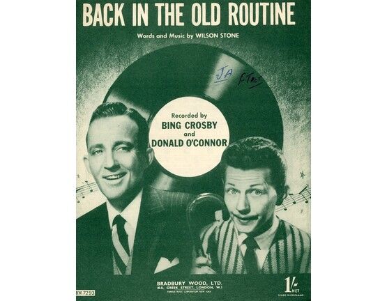 8946 | Back in the Old Routine, featured by Bing Crosby and Donald OConnor