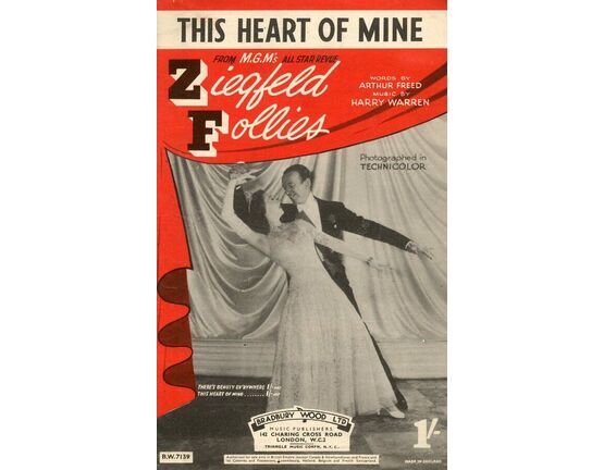 8946 | This Heart of Mine - Featuring Fred Astaire in "Ziegfeld Follies"