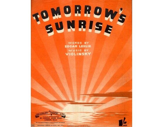 8946 | Tomorrows Sunrise - Song