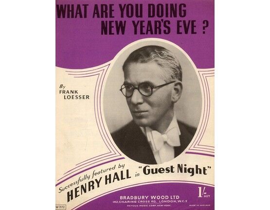 8946 | What Are You Doing New Year's Eve? - Featuring Henry Hall in "Guest Night"