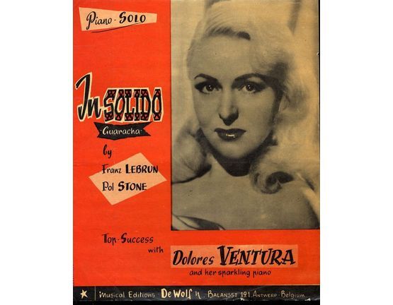 8948 | In Solido Guaracha - Piano Solo - Top Success with Dolores Ventura and her sparkling piano