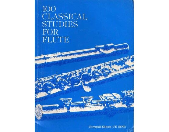 8949 | 100 Classical Studies for Flute - Volume 1 - Universal Edition No. 12992