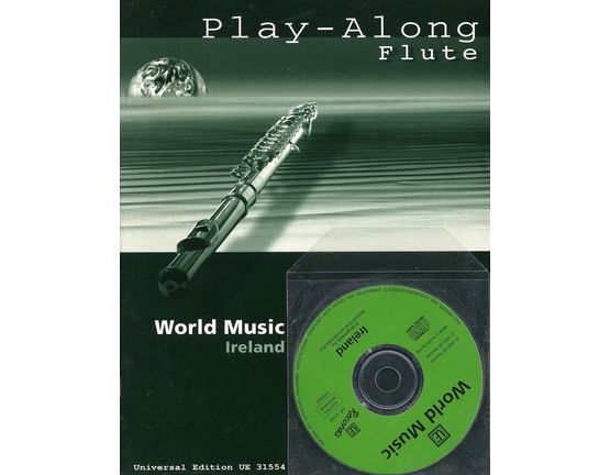 8949 | Play Along Flute (with accompanying CD) - World Music: Ireland - UE 31554
