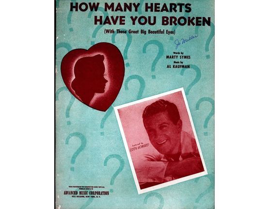 8966 | How Many Hearts Have You Broken - Featuring Eddy Howard