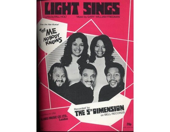 8985 | Light Sings - Featuring The 5th Dimension - From the Musical "The Me Nobody Knows"